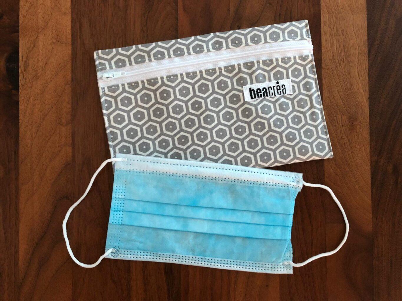 Unique Mask Pouch by BeaCrea Design