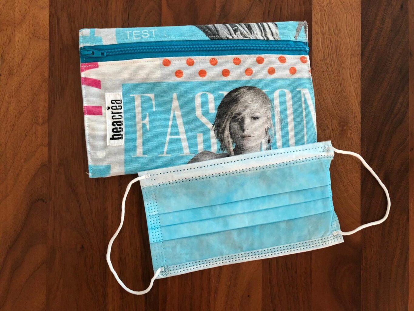 Unique Mask Pouch by BeaCrea Design