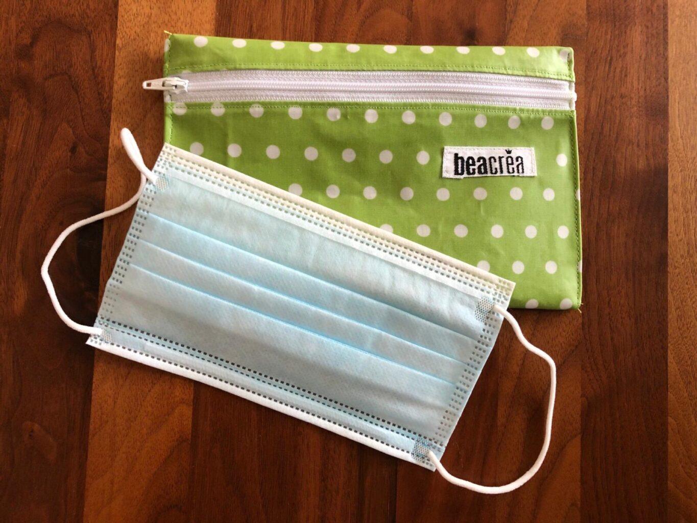 Unique Mask Pouch by BeaCrea Design